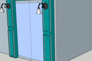 차이가 나는 브런치 카페를 위한 스케치업 인테리어 디자인