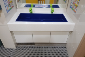 악어 수전으로 활력 넘치는 대건유치원 유아 세면대 교체!