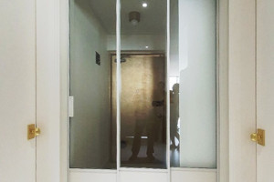 이문삼익아파트 중문인테리어: 초슬림 3연동으로 완성하는 고급스러움