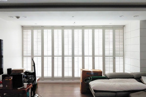 곤지암 아파트 40평, 프리미엄 우드 폴딩도어로 살린 세련된 인테리어 미학