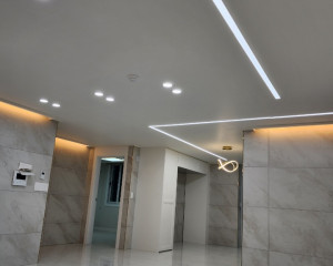 오산 아파트 인테리어: 폴리싱 바닥타…