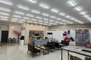 용인 휴대폰 매장 인테리어 아이보리 톤으로 완성한 따뜻한 모던 디자인